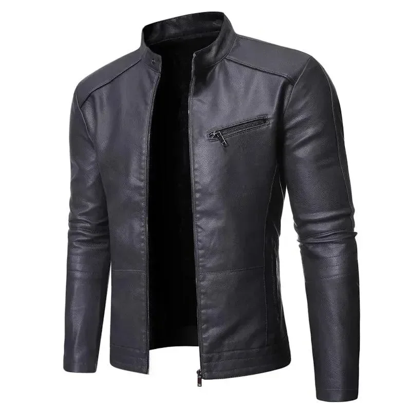 Slim Fit Motorradjacke für Herren