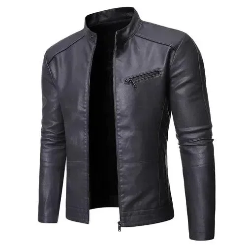 Slim Fit Motorradjacke für Herren
