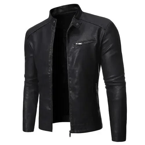 Slim Fit Motorradjacke für Herren