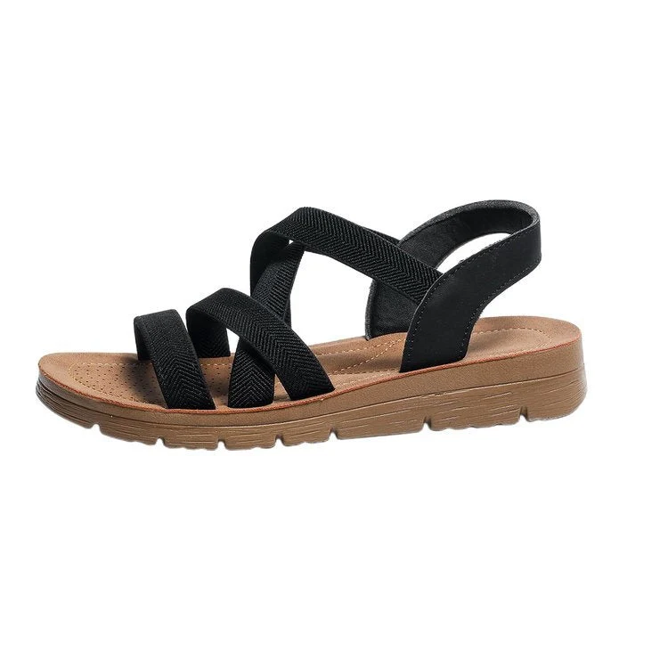 Damen Komfortable Slingback-Sandaletten mit verstellbarem Riemendesign und anatomischem Fußbett Nord Taschen