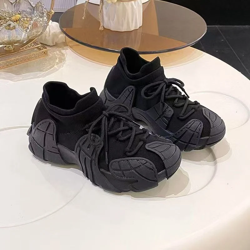 Damen bequeme Chunky Sneakers im modernen Design Nord Taschen