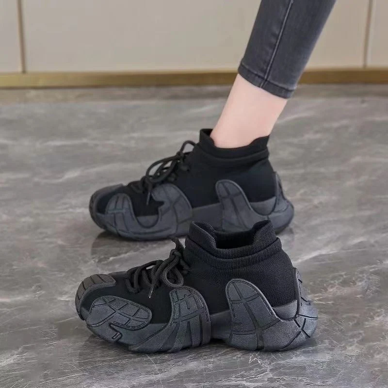 Damen bequeme Chunky Sneakers im modernen Design Nord Taschen