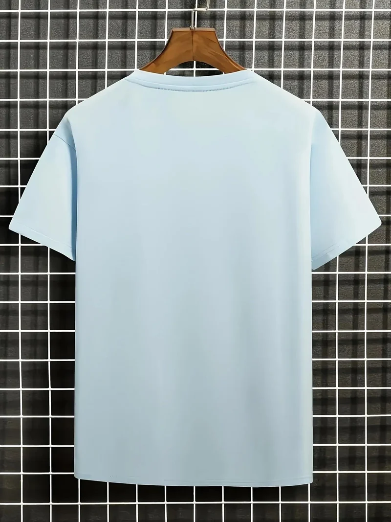 Nord Taschen | Herren T-Shirt Blumen und Wellen Design