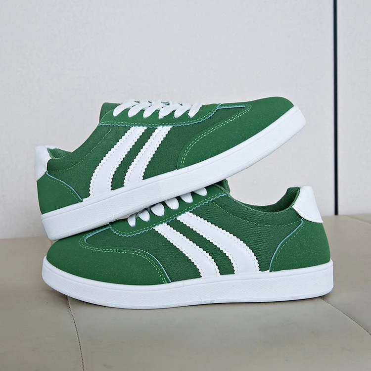 Damen Sneakers im sportlichen Design mit atmungsaktiver Oberflächenstruktur