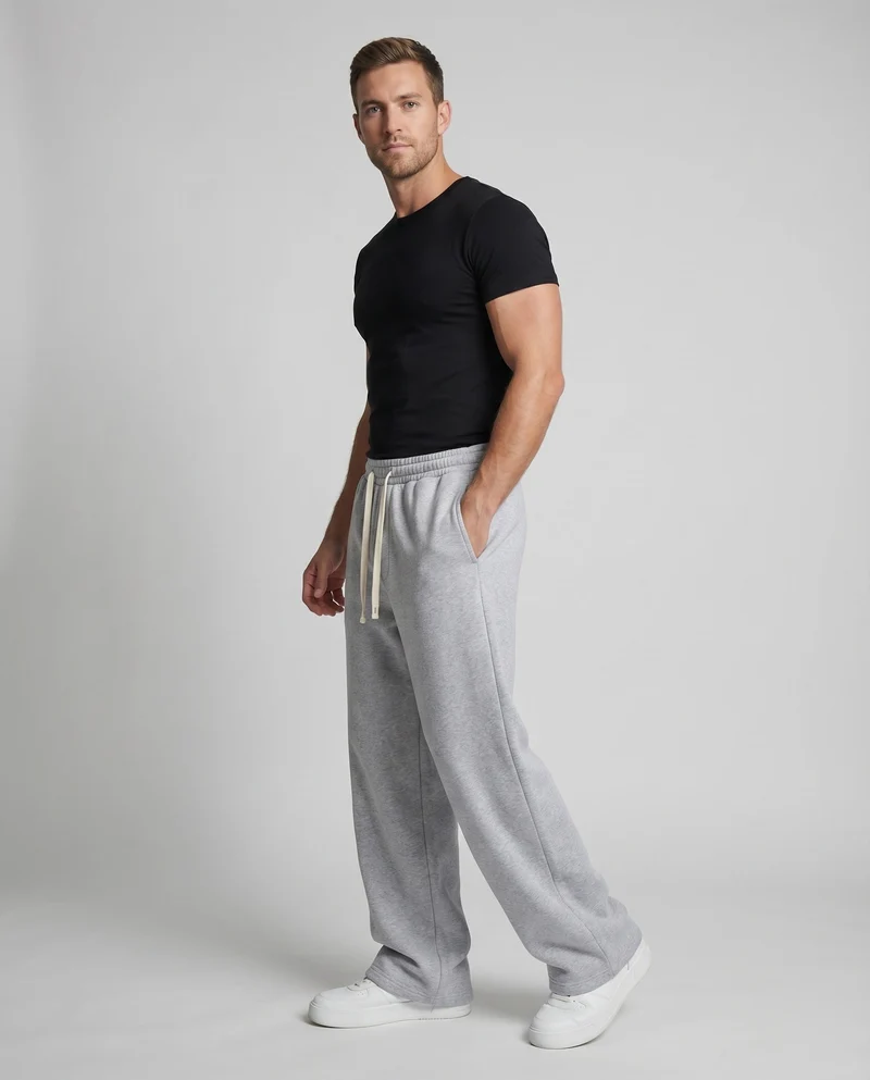Herren Sportliche Tiefer Schritt Sweat Sweathose