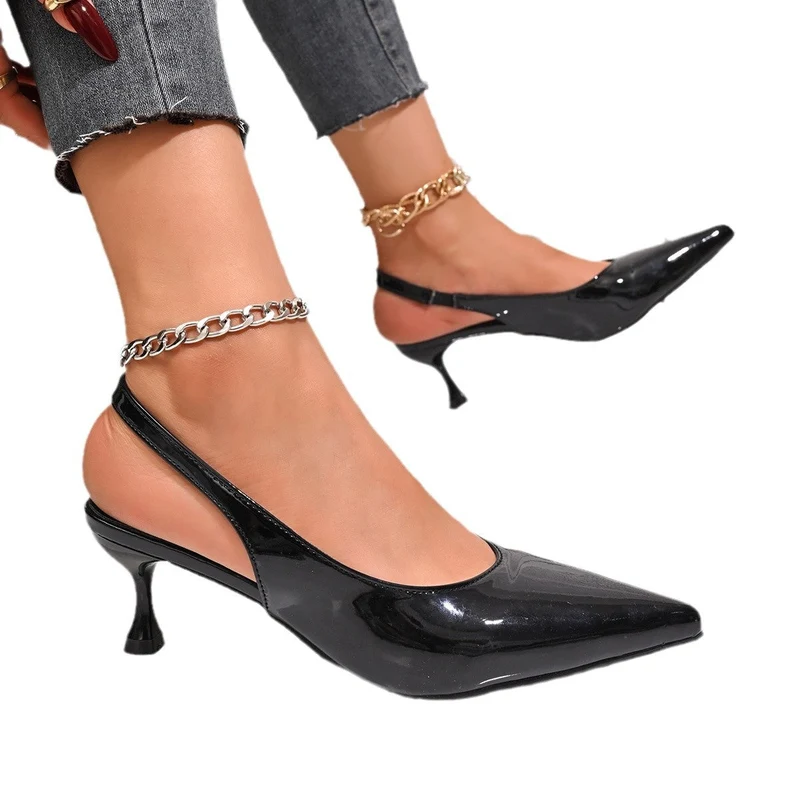 Damen Slingback Pumps mit elegantem spitzen Design und bequemer Fußbettgestaltung Nord Taschen