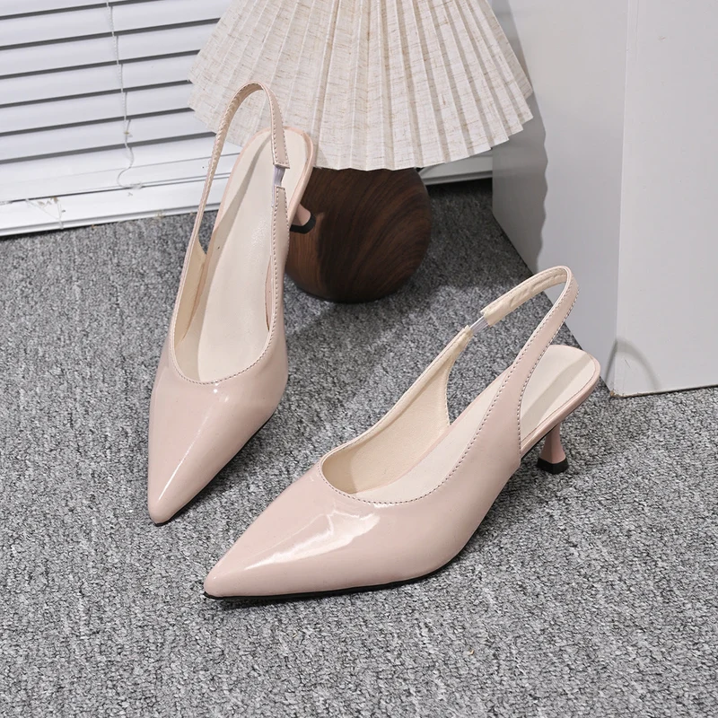 Damen Slingback Pumps mit elegantem spitzen Design und bequemer Fußbettgestaltung Nord Taschen