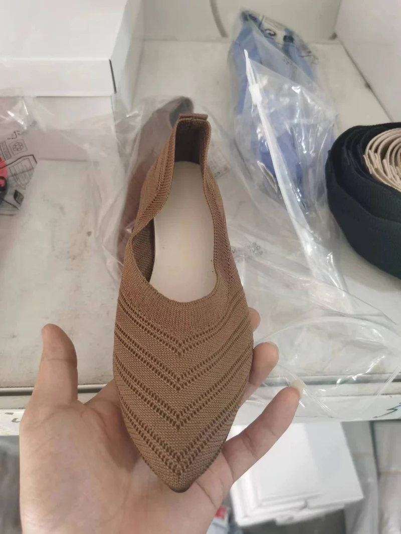 Damenschuhe Bequeme Mokkasins Schick