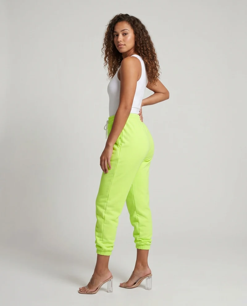 Damen Sportliche Jogginghose mit elastischem Bund