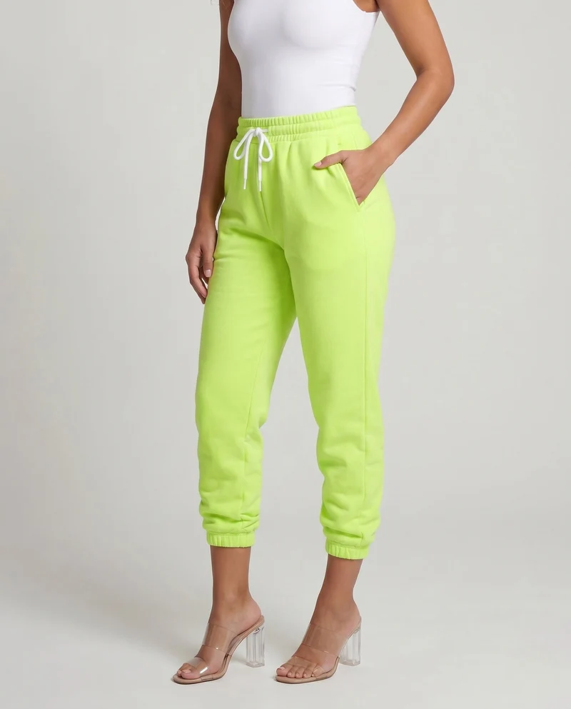 Damen Sportliche Jogginghose mit elastischem Bund