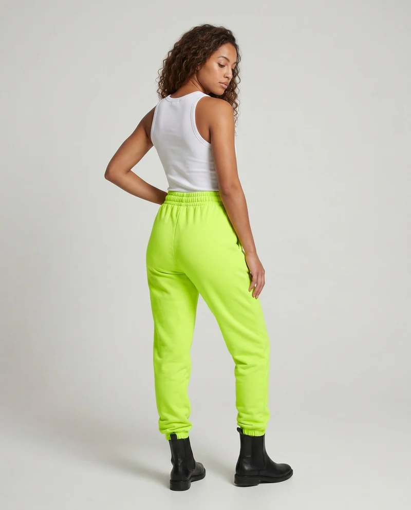 Damen Sportliche Jogginghose mit elastischem Bund