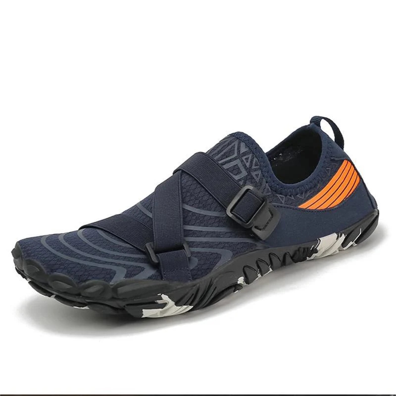 Damen Sportliche Aquafitness-Schuhe mit verstellbarem Gurt und rutschfester Sohle