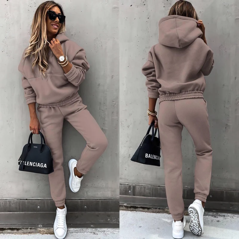 Damen Komfortabler Sweatsuit