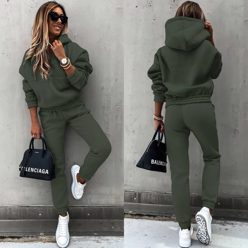 Damen Komfortabler Sweatsuit