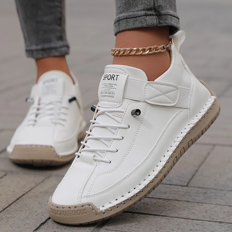 Herren Sportliche Sneaker mit verstellbarem Riemen Nord Taschen