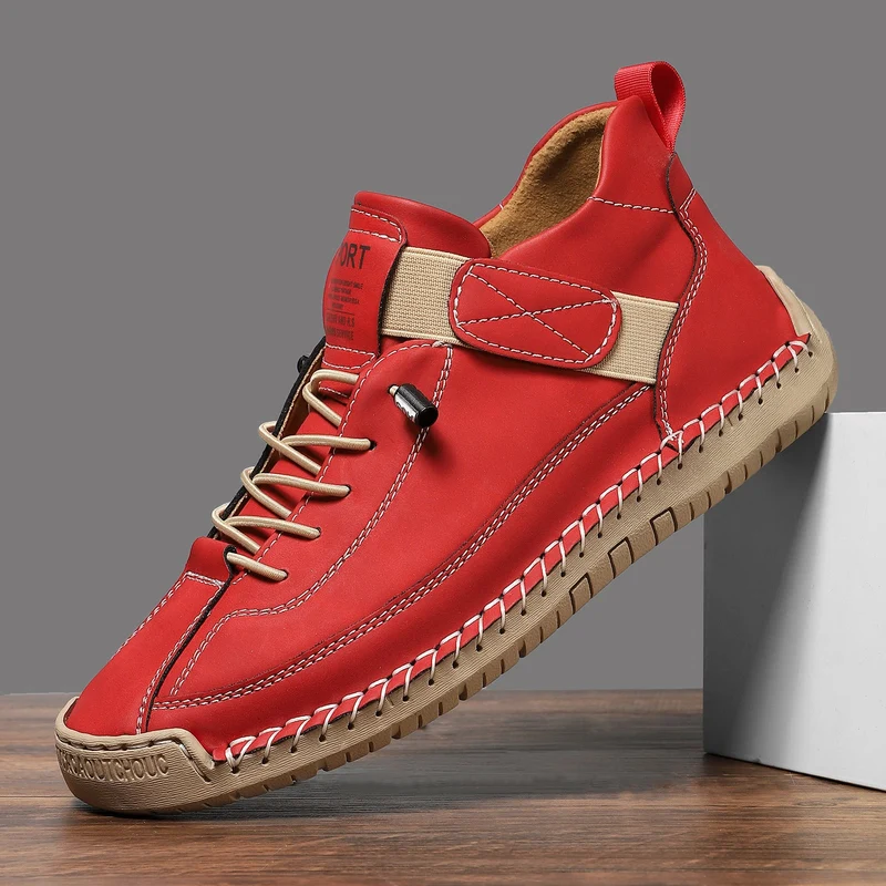 Herren Sportliche Sneaker mit verstellbarem Riemen Nord Taschen