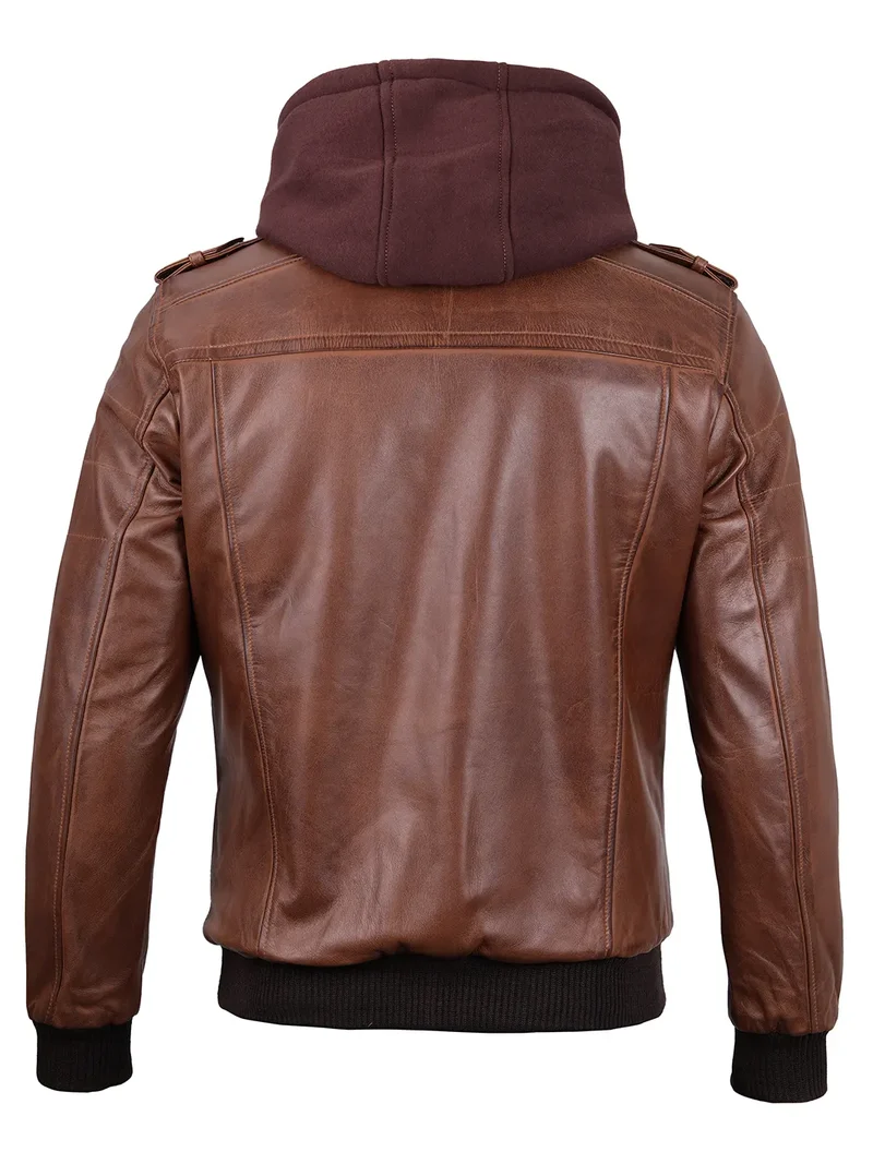 Lederjacke