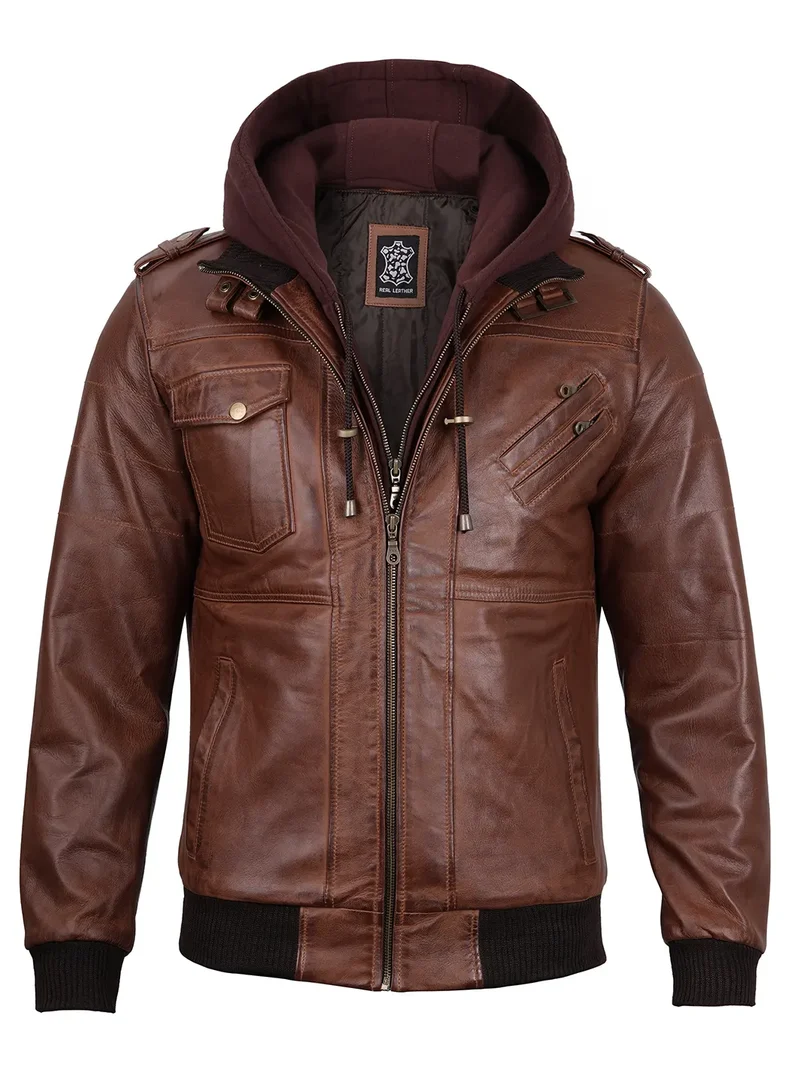 Lederjacke