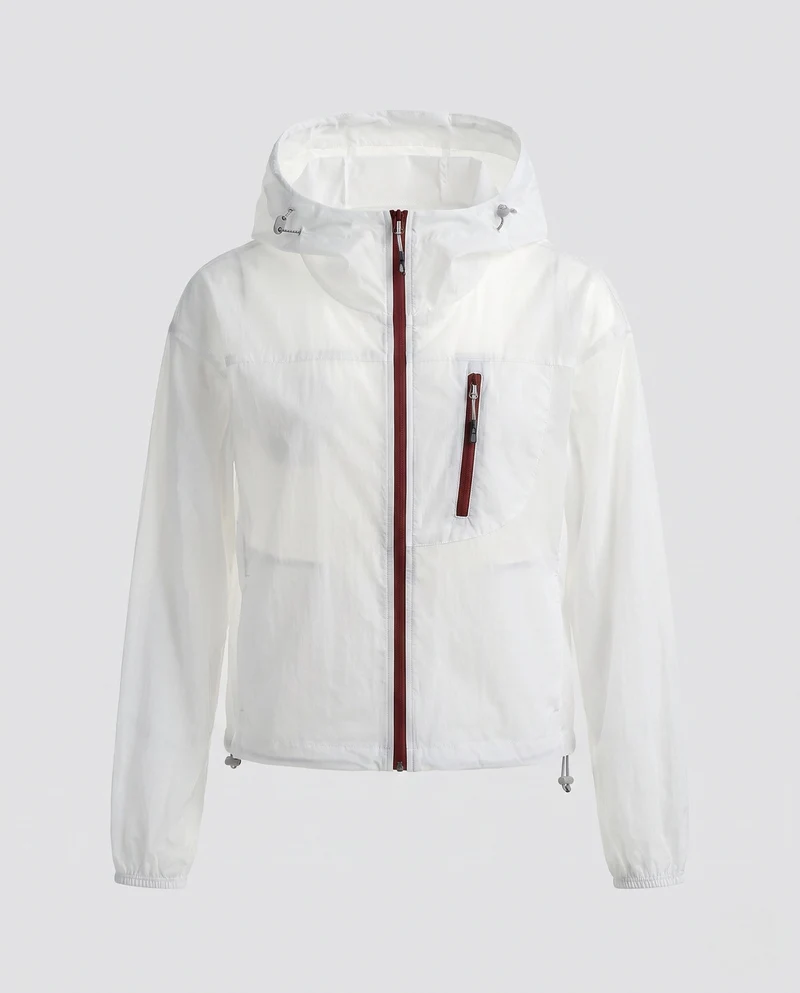 Damen ultraleichte Funktionsjacke mit praktischer Kapuze Nord Taschen