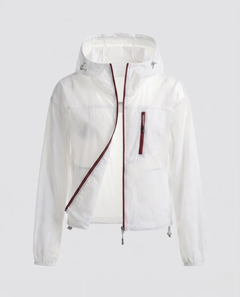 Damen ultraleichte Funktionsjacke mit praktischer Kapuze Nord Taschen