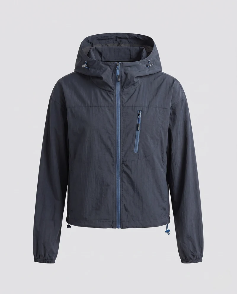 Damen ultraleichte Funktionsjacke mit praktischer Kapuze Nord Taschen