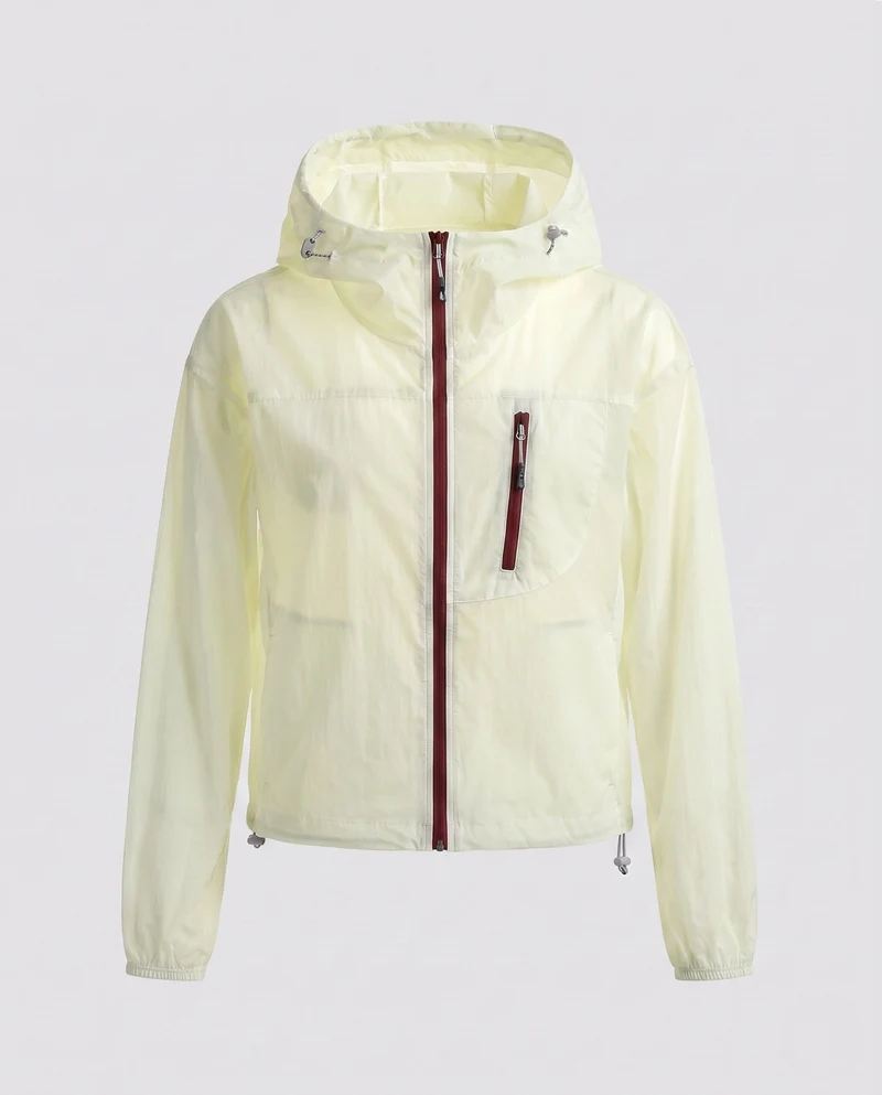 Damen ultraleichte Funktionsjacke mit praktischer Kapuze Nord Taschen