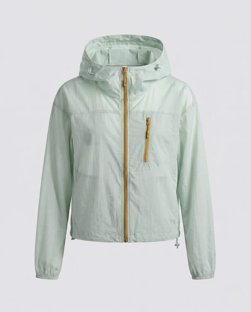 Damen ultraleichte Funktionsjacke mit praktischer Kapuze Nord Taschen