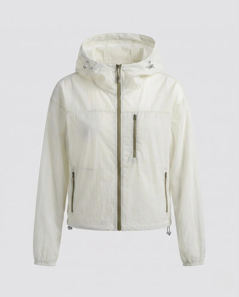 Damen ultraleichte Funktionsjacke mit praktischer Kapuze Nord Taschen