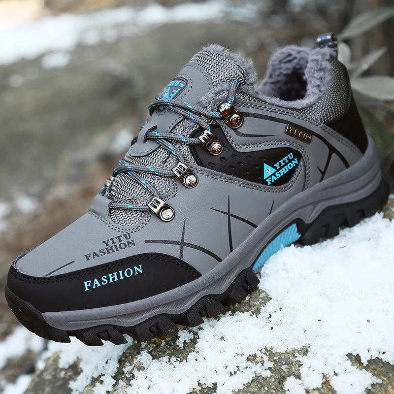 Herren Multifunktionale Outdoor-Schuhe mit rutschfester Sohle und isolierender Innenausstattung
