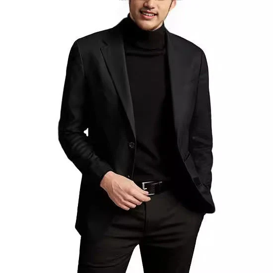 Herren eleganter Sakko mit modernem Schnitt und maßgeschneiderter Passform
