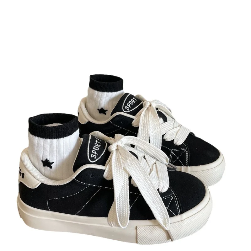 Damen Sportliche Sneaker mit weichem Wildleder-Obermaterial und dämpfender Sohle