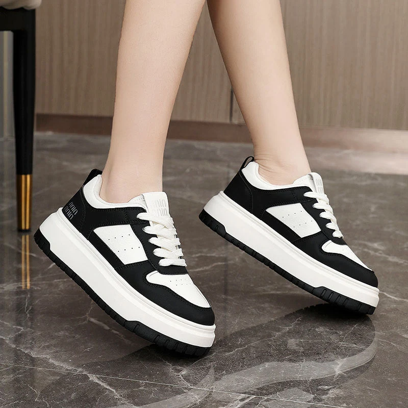 Damen modische Sneaker mit ergonomischer Dämpfung und rutschfester Sohle