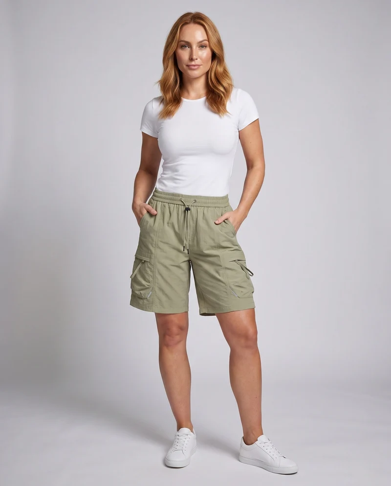Damen Cargo-Shorts mit praktischen Seitentaschen