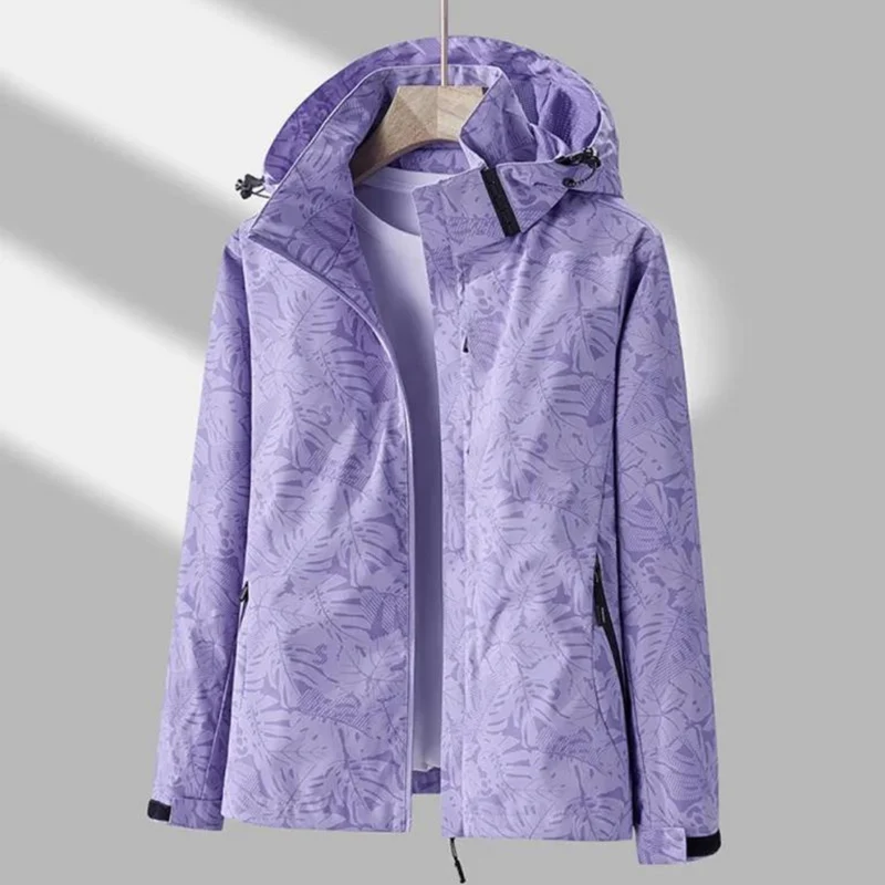 elegante Outdoor-Jacke, winddicht und wasserabweisend