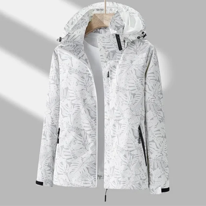 elegante Outdoor-Jacke, winddicht und wasserabweisend