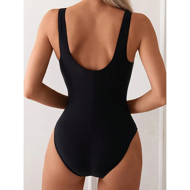 Damen Figurformender Einteiler Badeanzug
