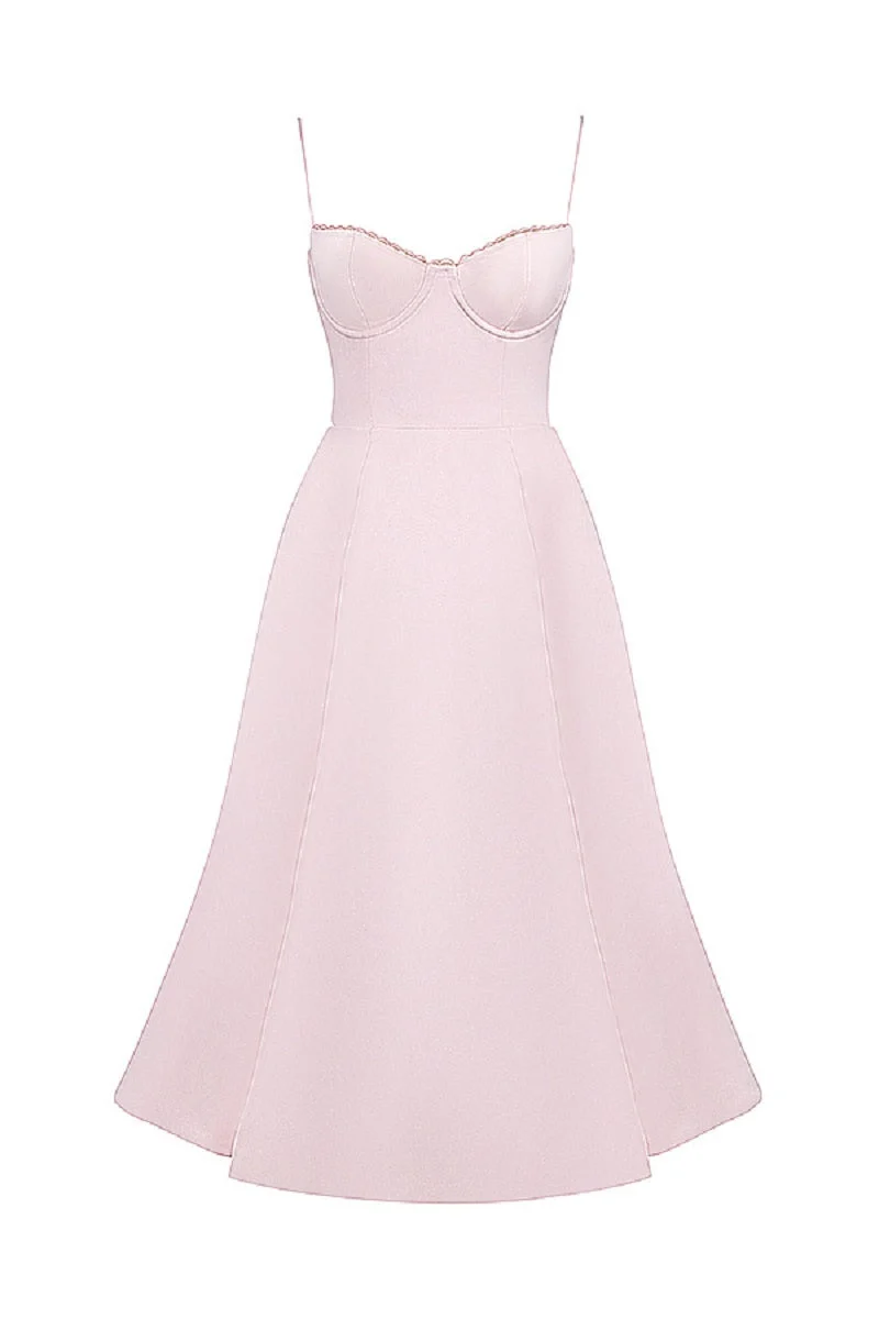 Elegante Partykleid ohne Ärmel für Damen