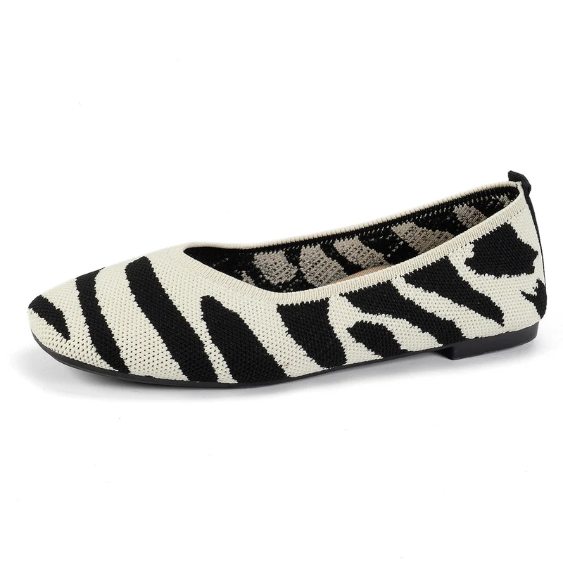 Damen Komfortable Ballerinas mit atmungsaktivem Obermaterial Nord Taschen