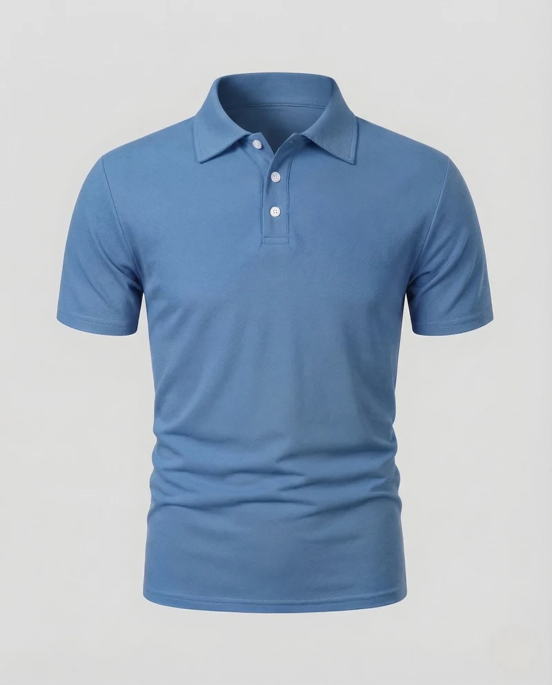Herren Poloshirt Gestreift Baumwollmix