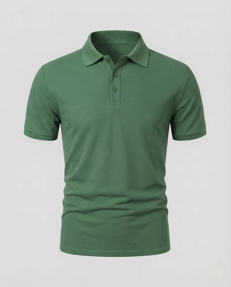 Herren Poloshirt Gestreift Baumwollmix