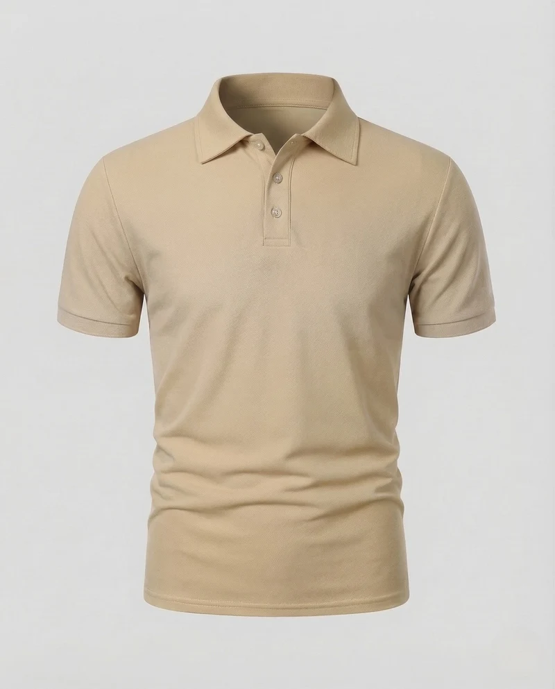 Herren Poloshirt Gestreift Baumwollmix