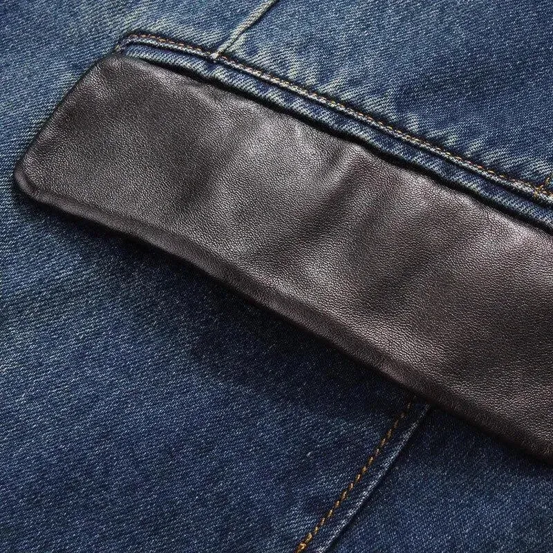 Nord Taschen | Herren Blazer - Streetstyle Denim Blazer