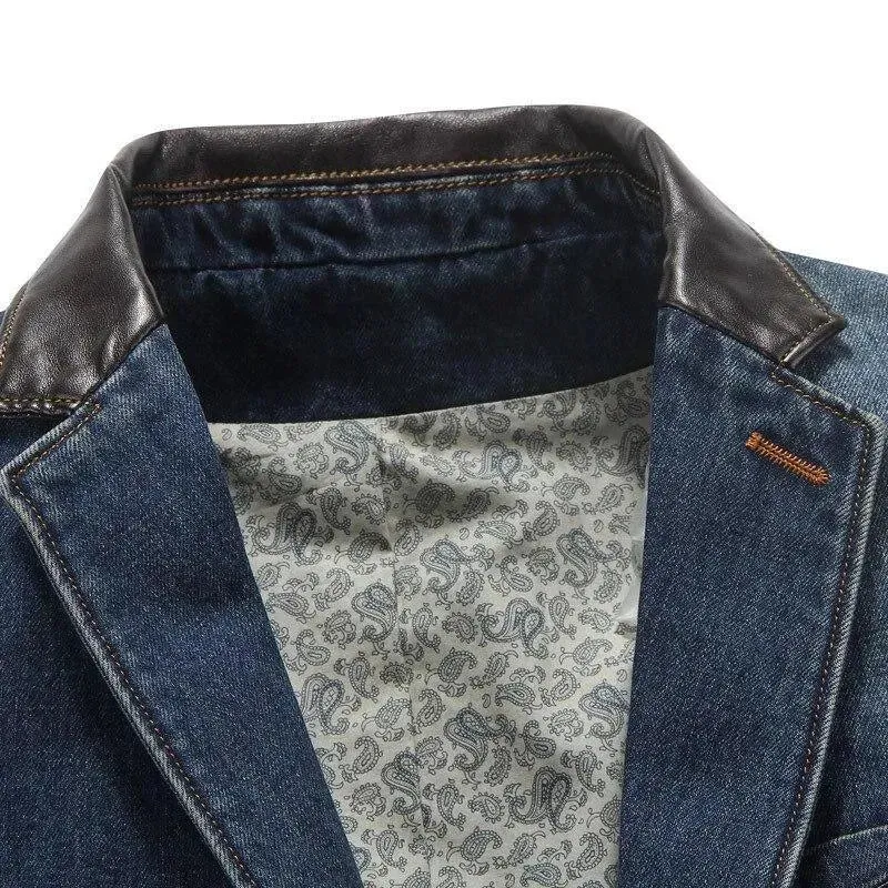 Nord Taschen | Herren Blazer - Streetstyle Denim Blazer