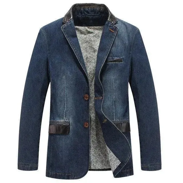 Nord Taschen | Herren Blazer - Streetstyle Denim Blazer