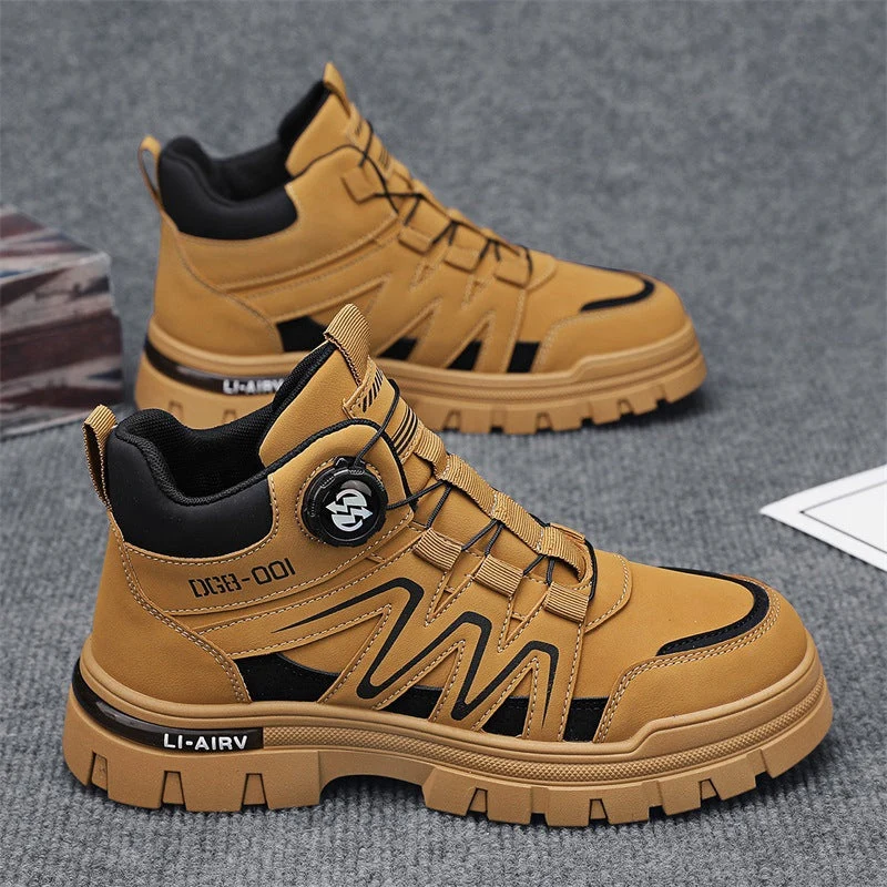 Herren robuste und funktionale Wanderschuhe mit antirutsch Sohle