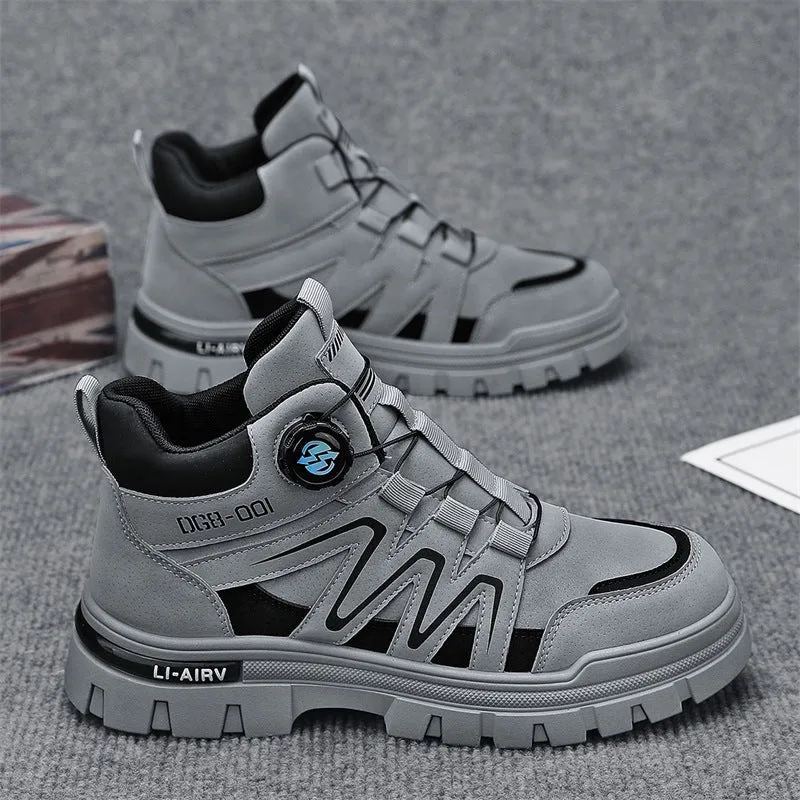 Herren robuste und funktionale Wanderschuhe mit antirutsch Sohle