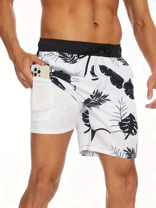 Nord Taschen | Trendy Herrenbadehose mit Einzigartigem Design