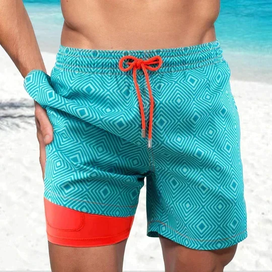 Nord Taschen | Trendy Herrenbadehose mit Einzigartigem Design