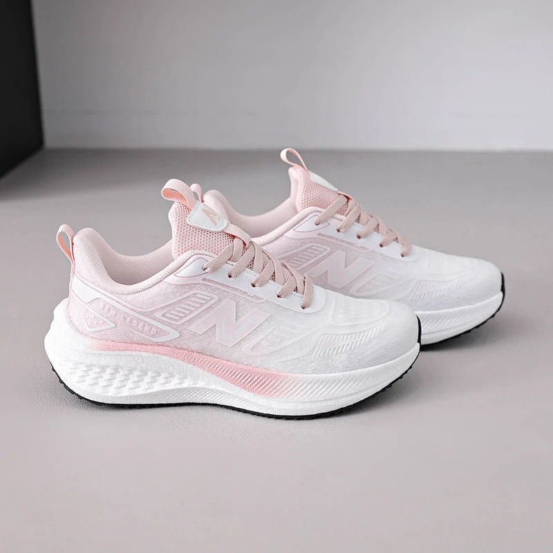 Damen Sportliche Laufschuhe mit atmungsaktivem Mesh-Obermaterial und dämpfendem Sohlenprofil