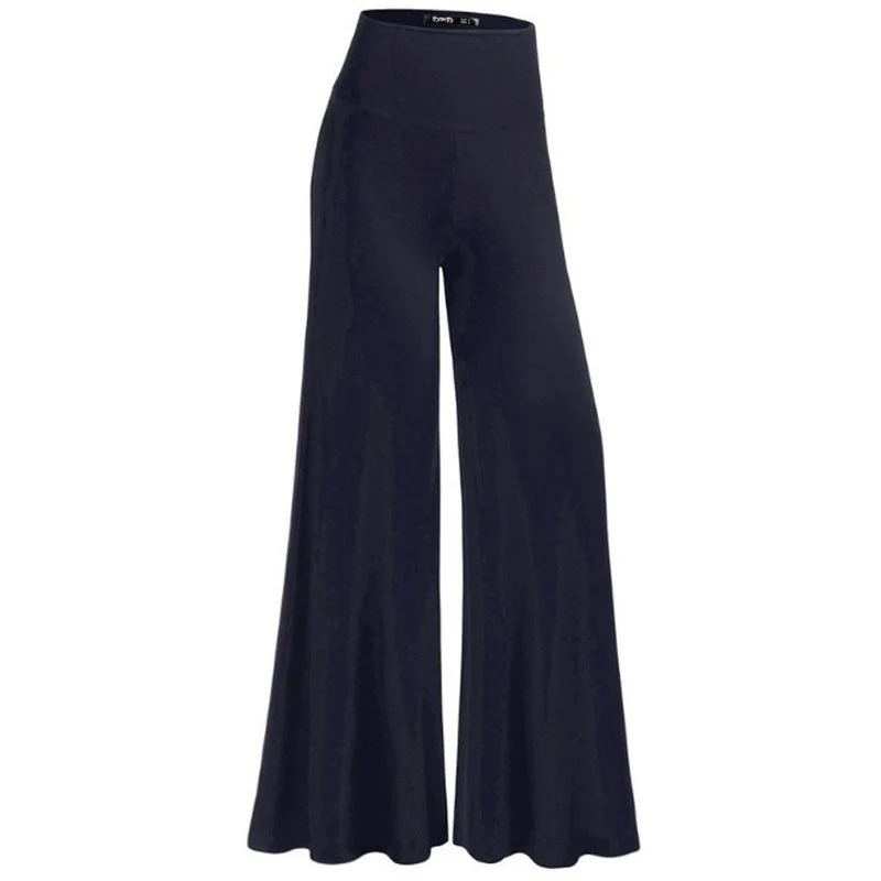 Damen Weit geschnittene Jersey-Hosen